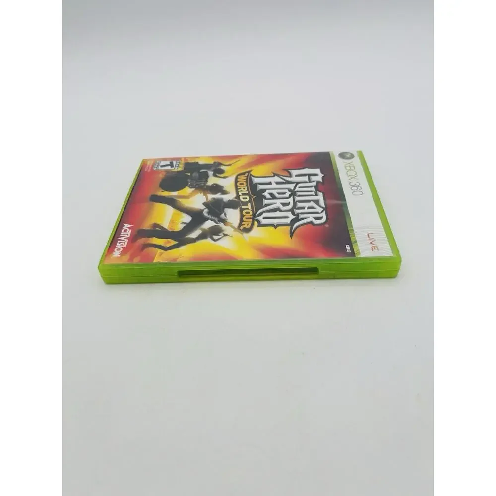 Guitar Hero World Tour Microsoft Xbox 360 CIB Complete W/ Manual Tested Working
